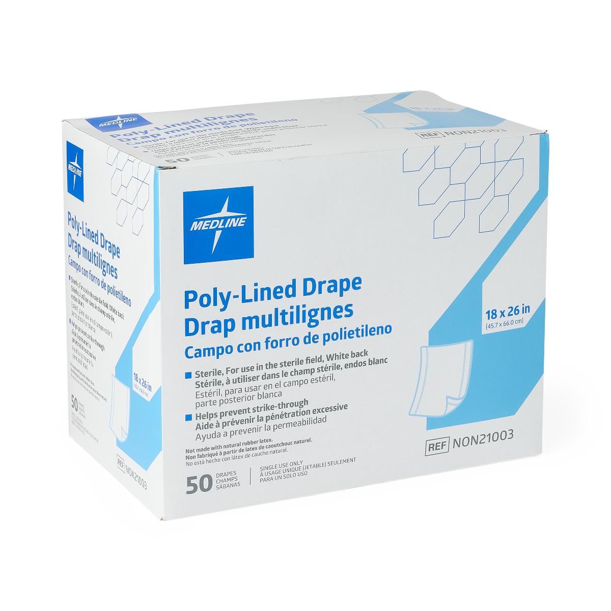 Medline Sterile Disposable Drapes