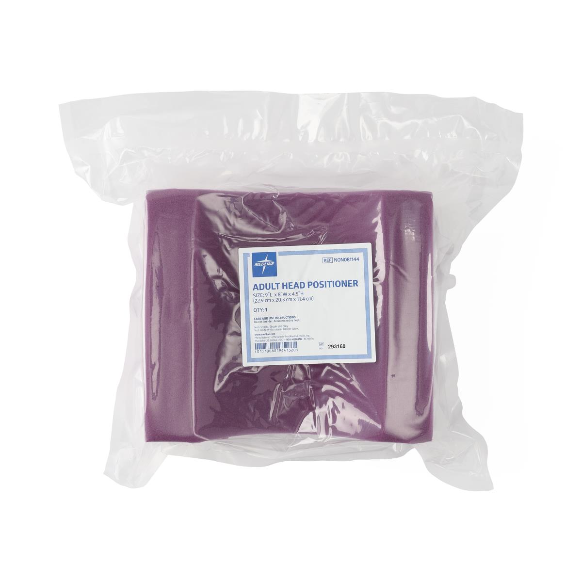 Single-Use Disposable Foam Adult Head Positioners