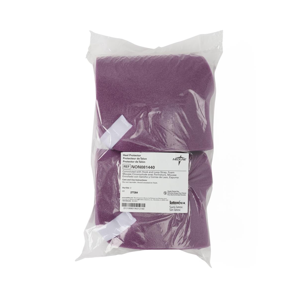 Medline Convoluted Foam Heel Protectors
