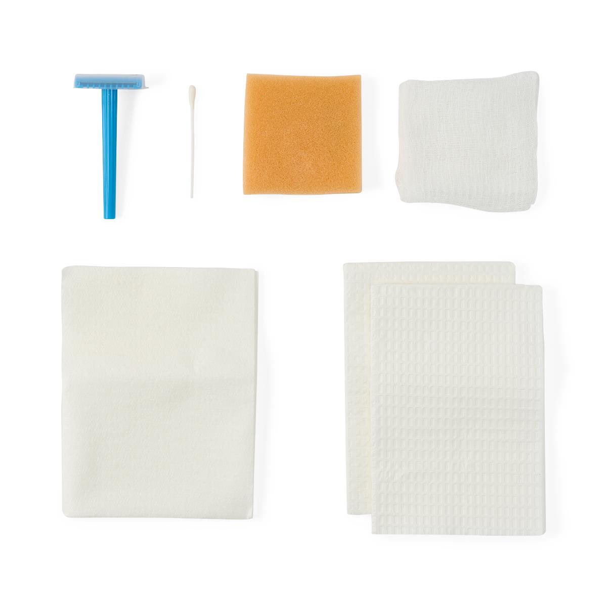 Dual-Compartment Shave Prep Trays - BeHope