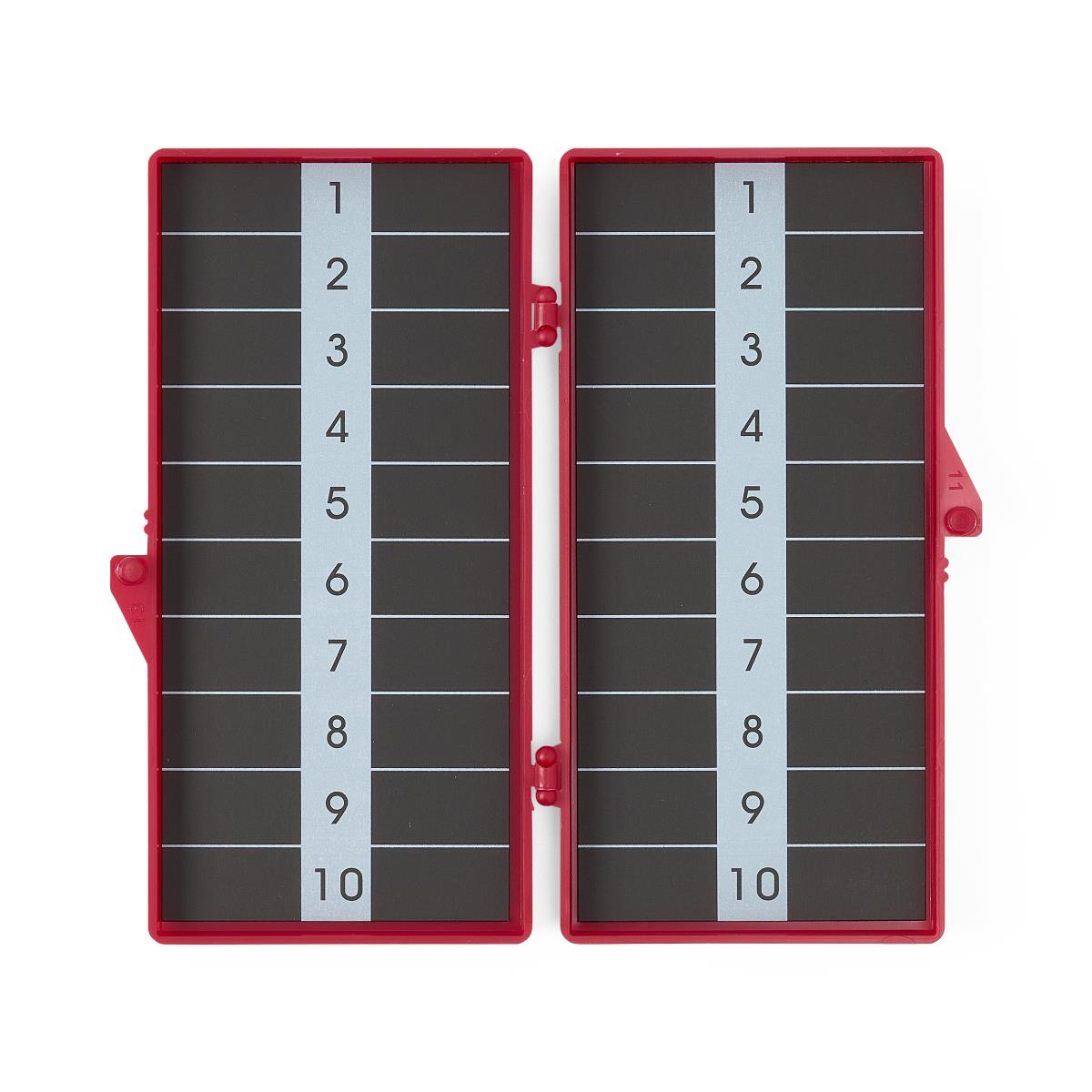 Double Magnetic/Adhesive Needle Counters