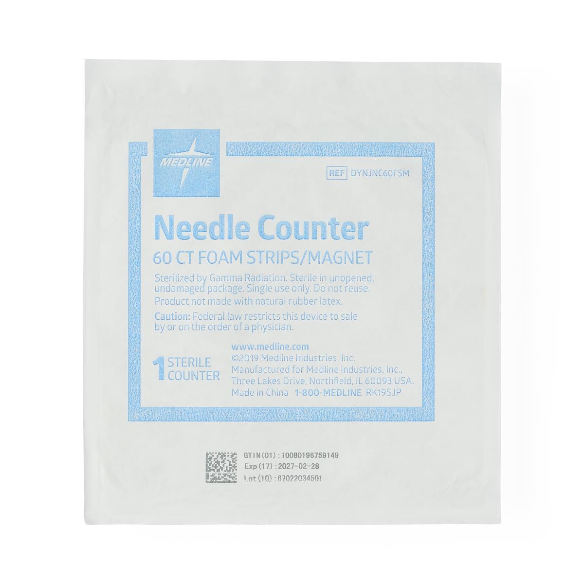 Foam Strip Needle Counters with Magnet