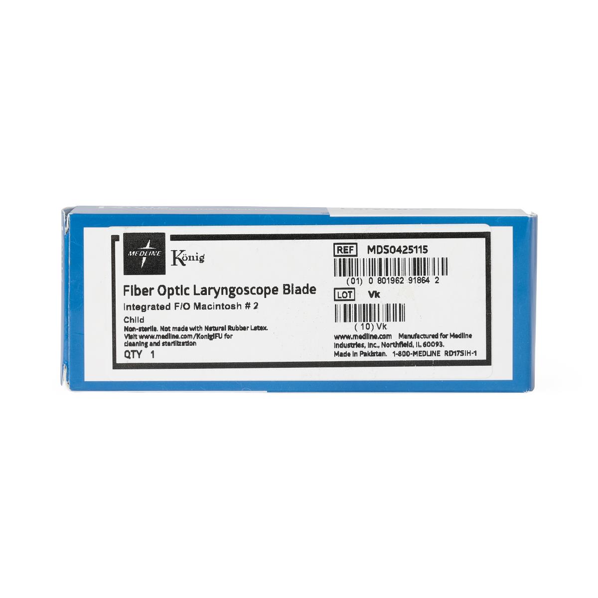 Reusable Integrated Fiber Optic Laryngoscope Blades - BeHope