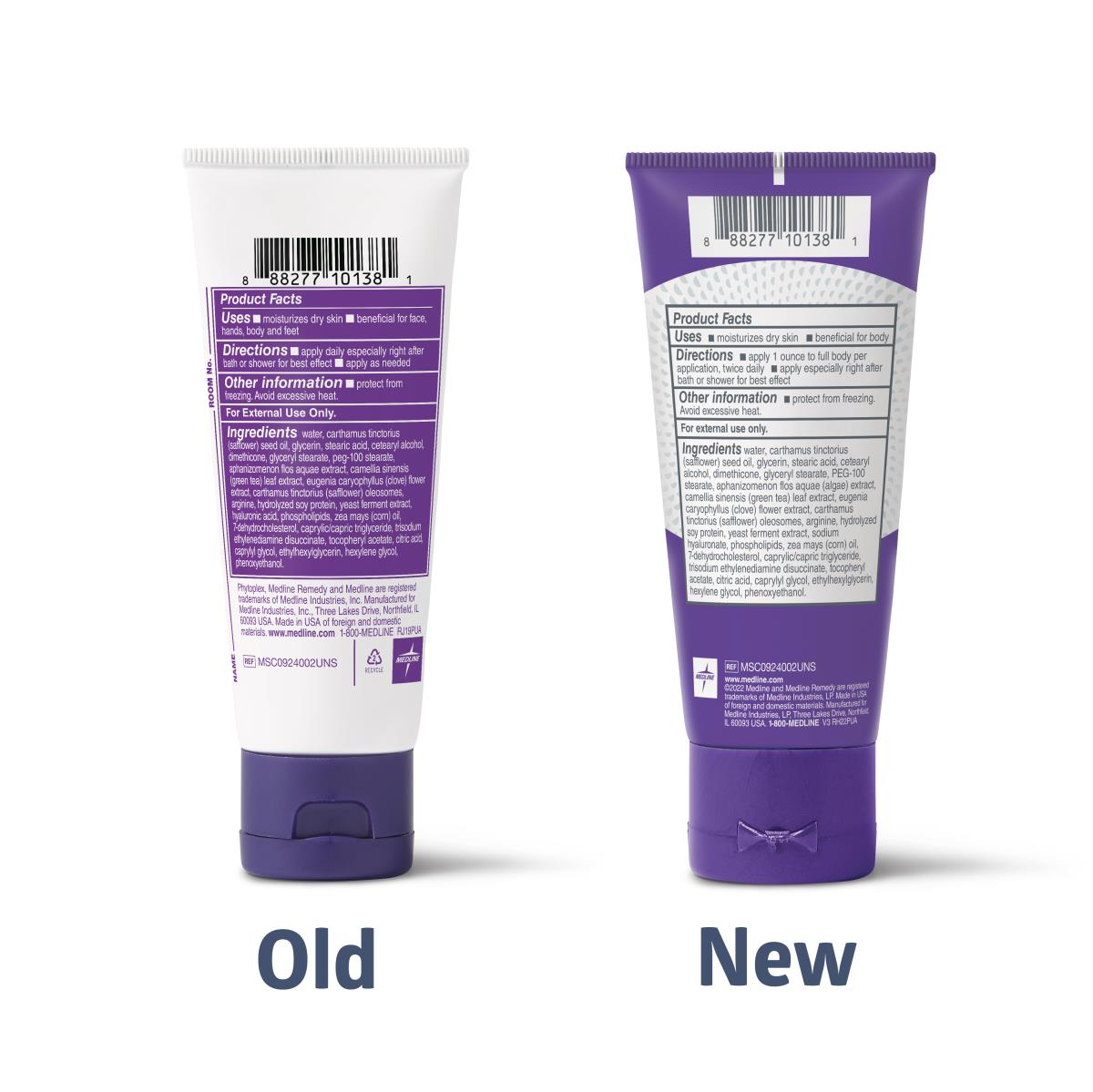 Hand And Body Moisturizer Medline Remedy® Clinical Moisturize 2 Oz. Tube Unscented Cream Chg Compatible