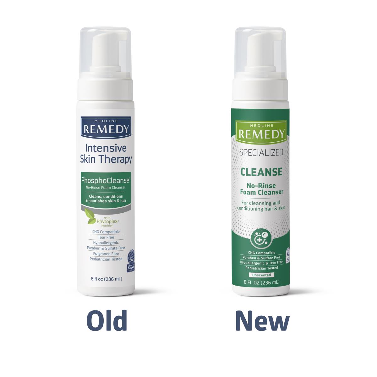 Medline Remedy Specialized No-Rinse Foam Cleanser - BeHope