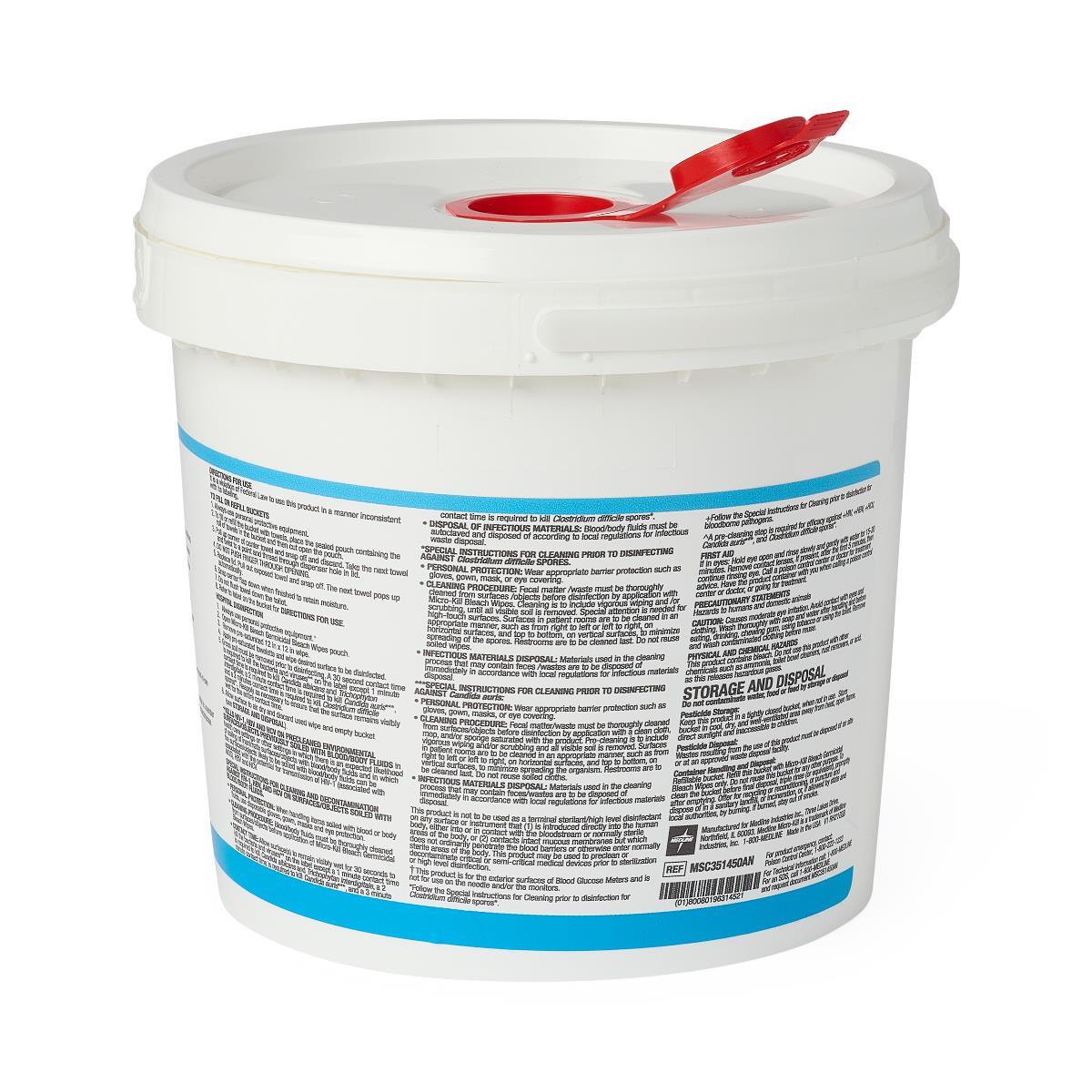 Micro-Kill Bleach Germicidal Bleach Wipes