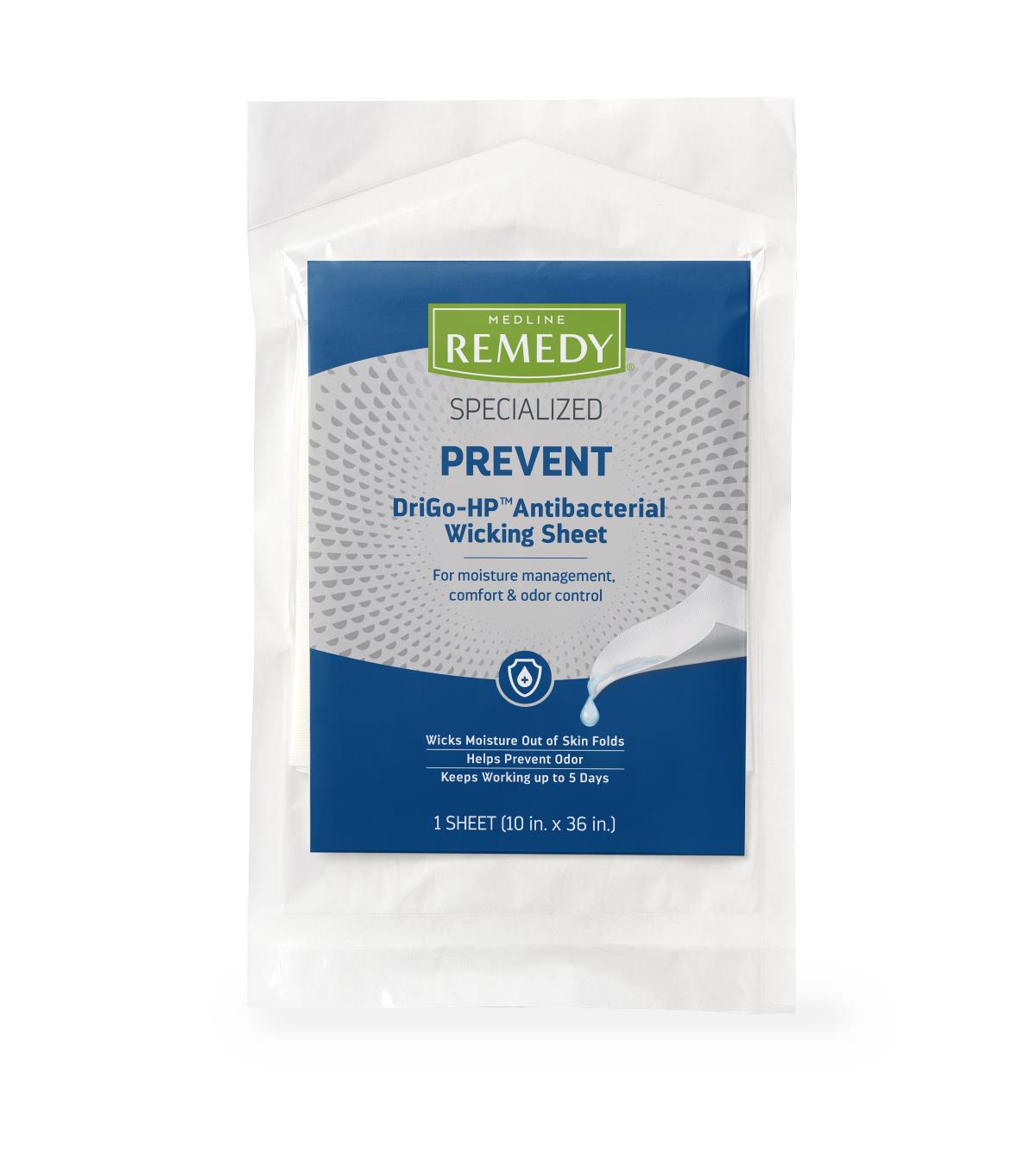 Medline Remedy Specialized Drigo-hp Antibacterial Wicking Sheets - BeHope