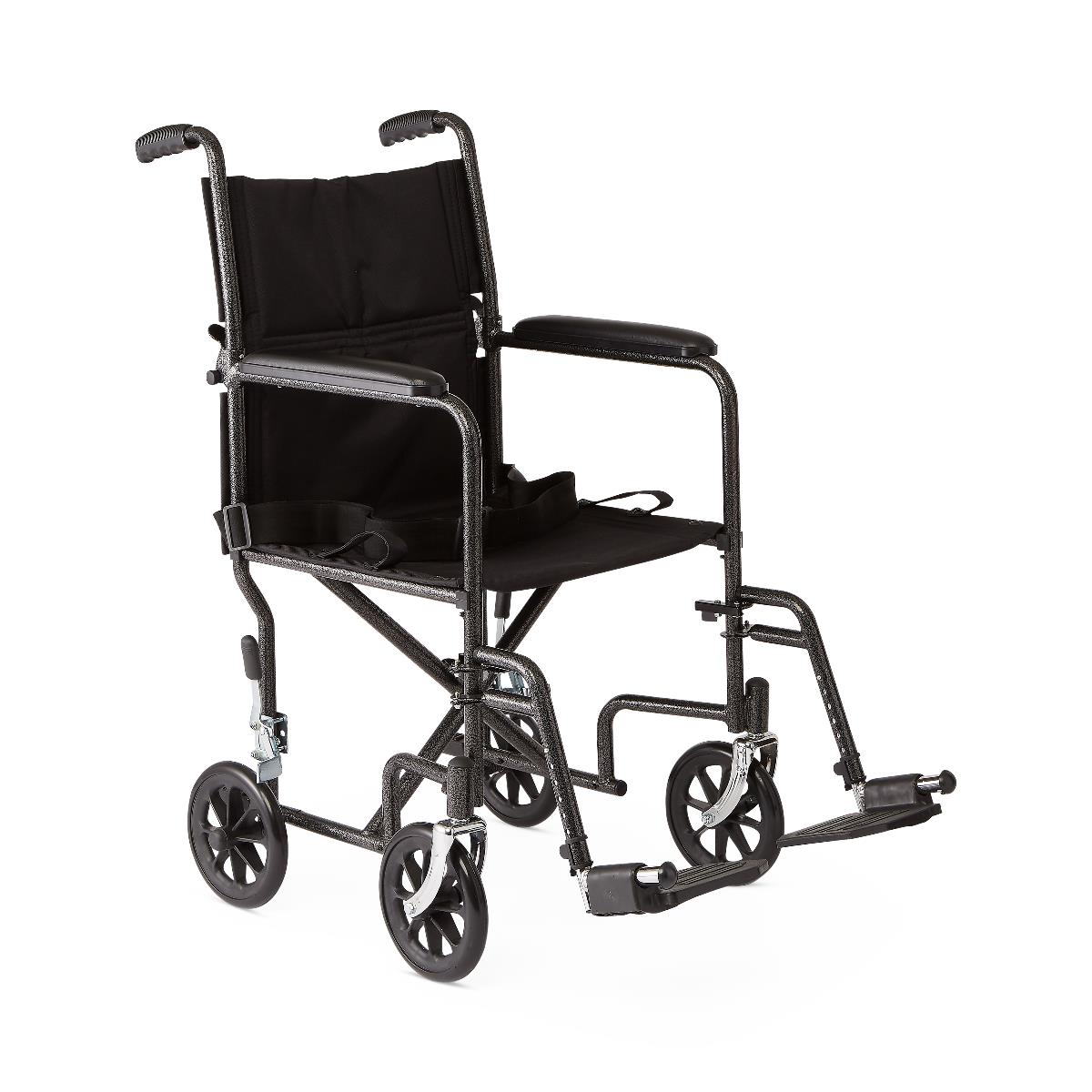 Medline Basic Steel Transport Chairs with 8" Wheels