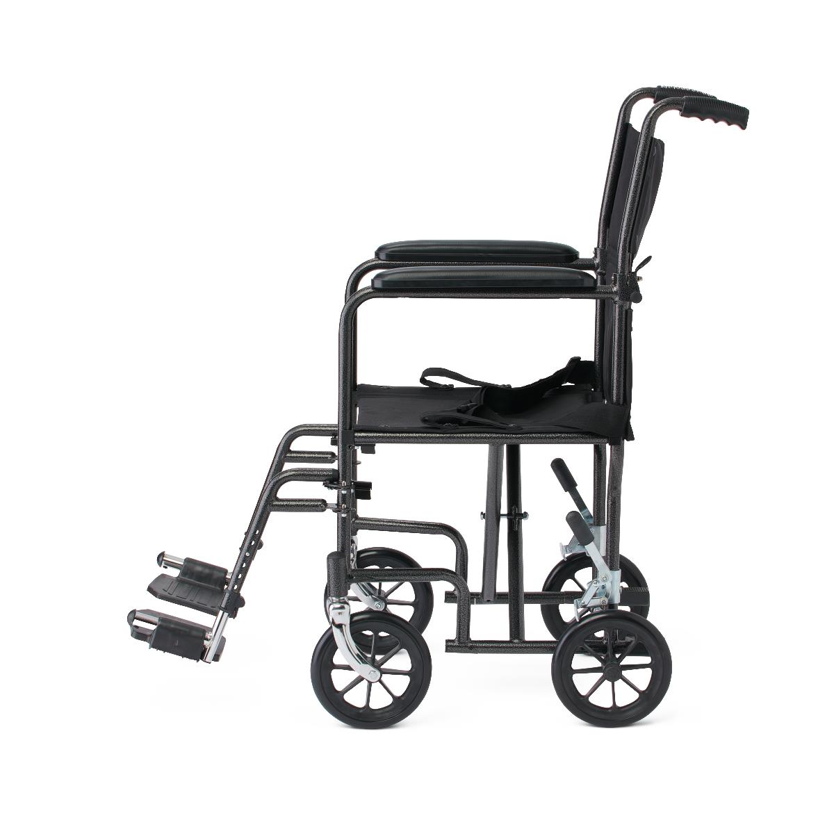 Medline Basic Steel Transport Chairs with 8" Wheels