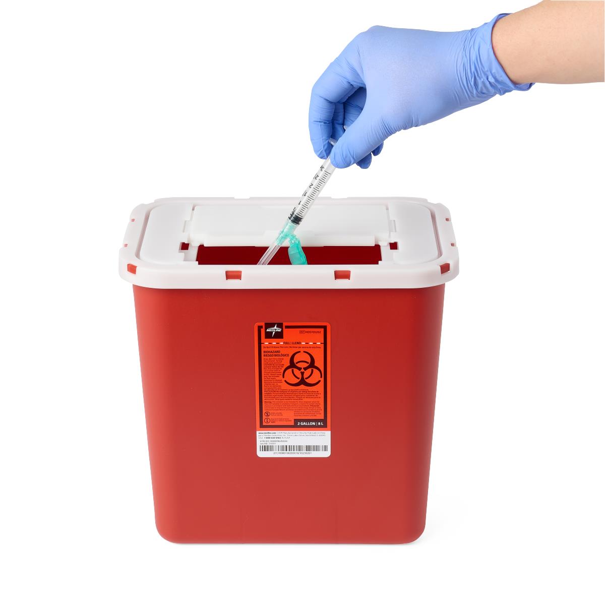 Medline Multipurpose Sharps Containers