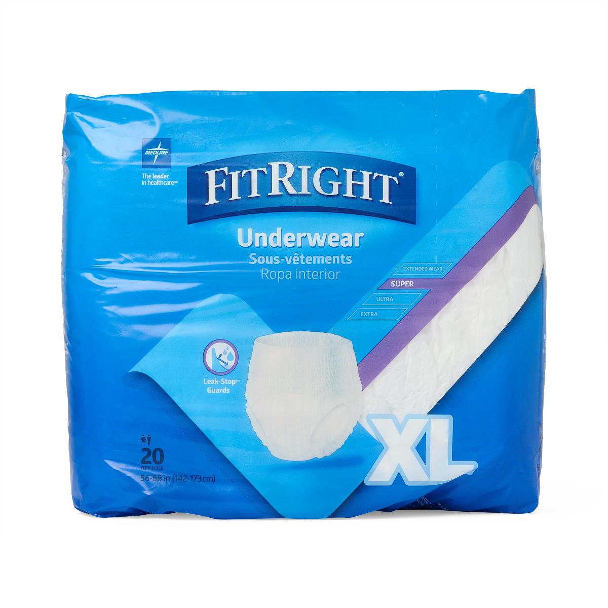 FitRight Super Adult Incontinence Underwear - BeHope
