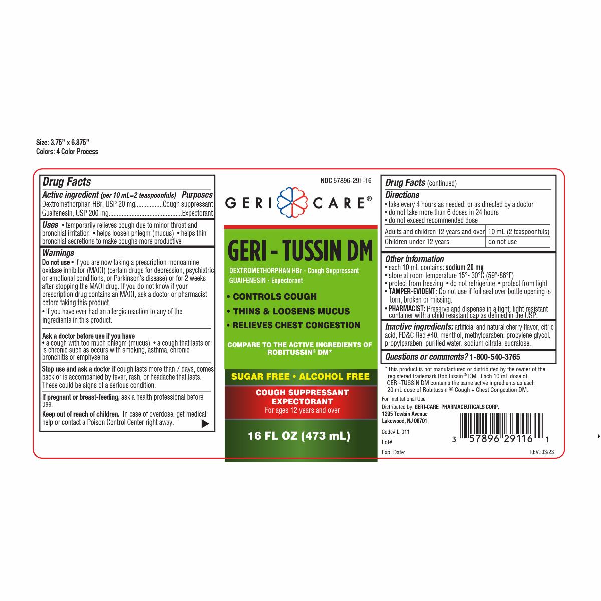 Guaifenesin Syrup With Dextromethorphan - BeHope