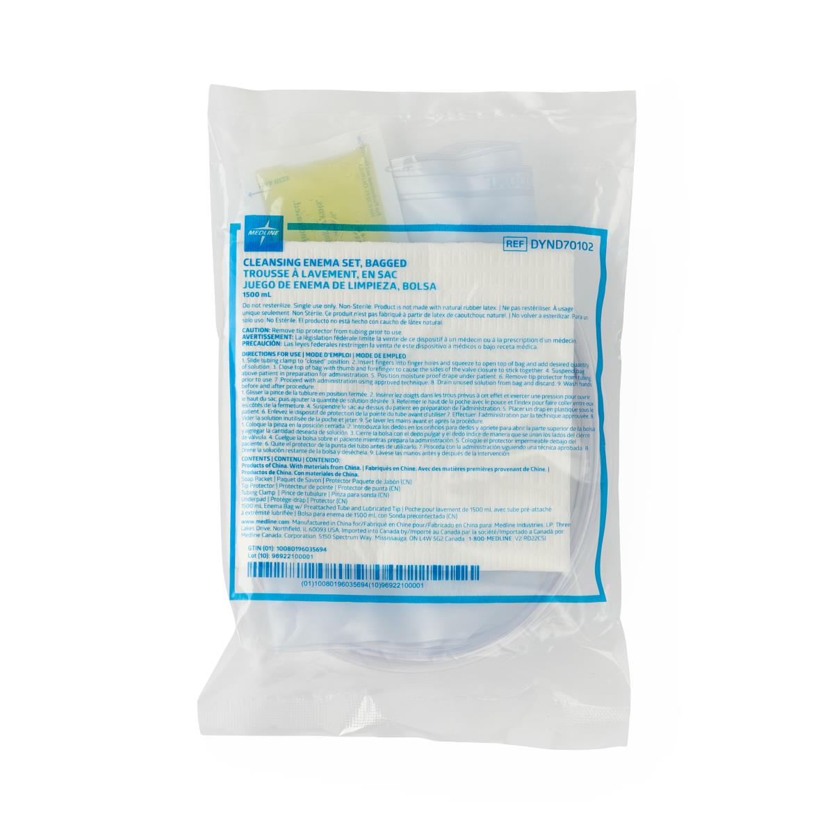 Medline Enema Bag Sets
