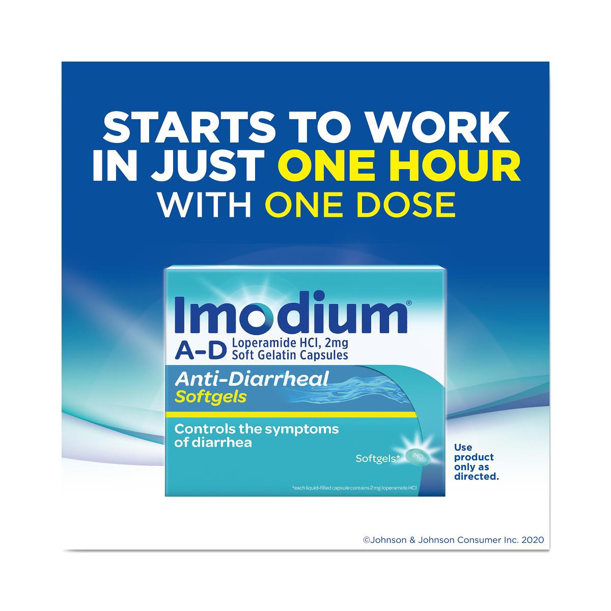 Imodium A-D Anti-Diarrheal Medication