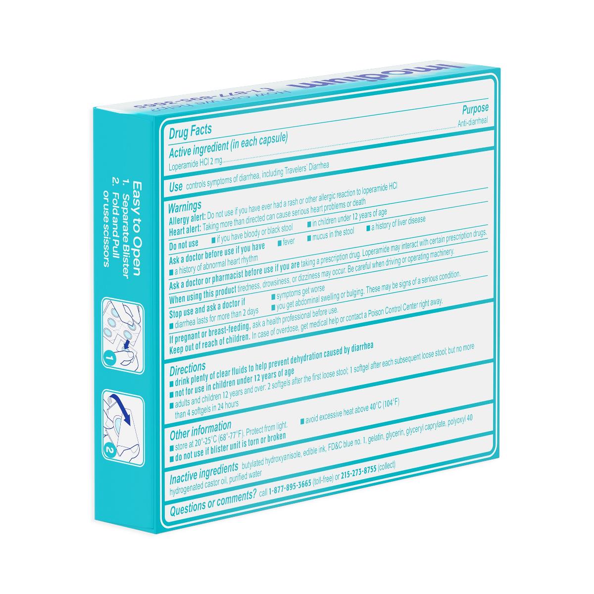 Imodium A-D Anti-Diarrheal Medication