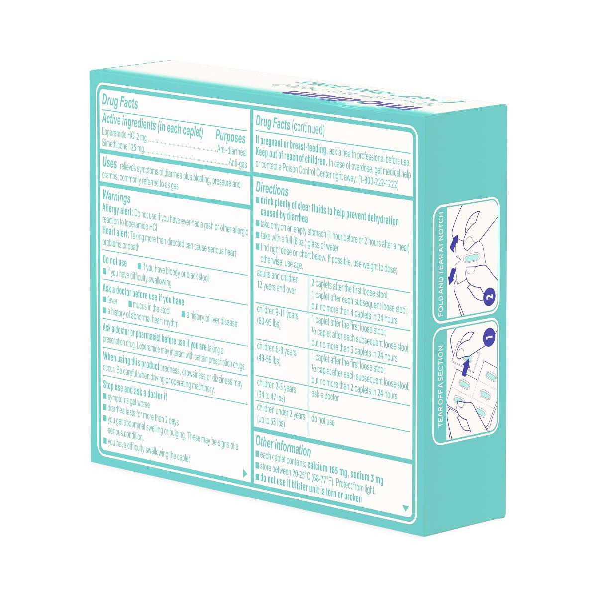 Imodium Multisymptom Relief Caplets - BeHope