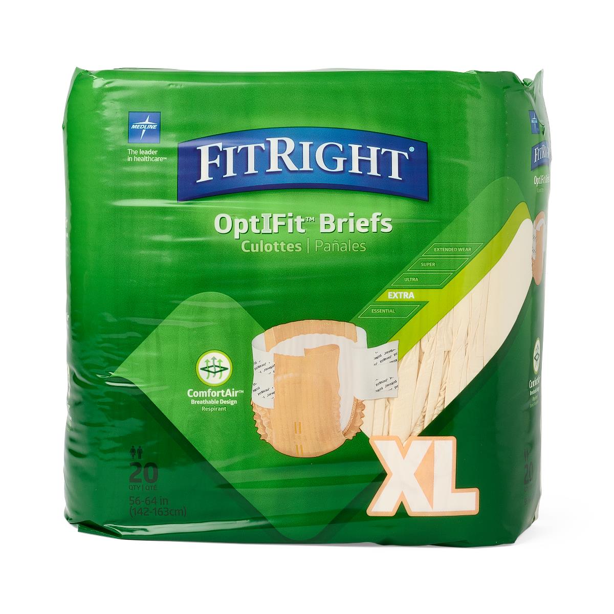 FitRight Extra Incontinence Briefs