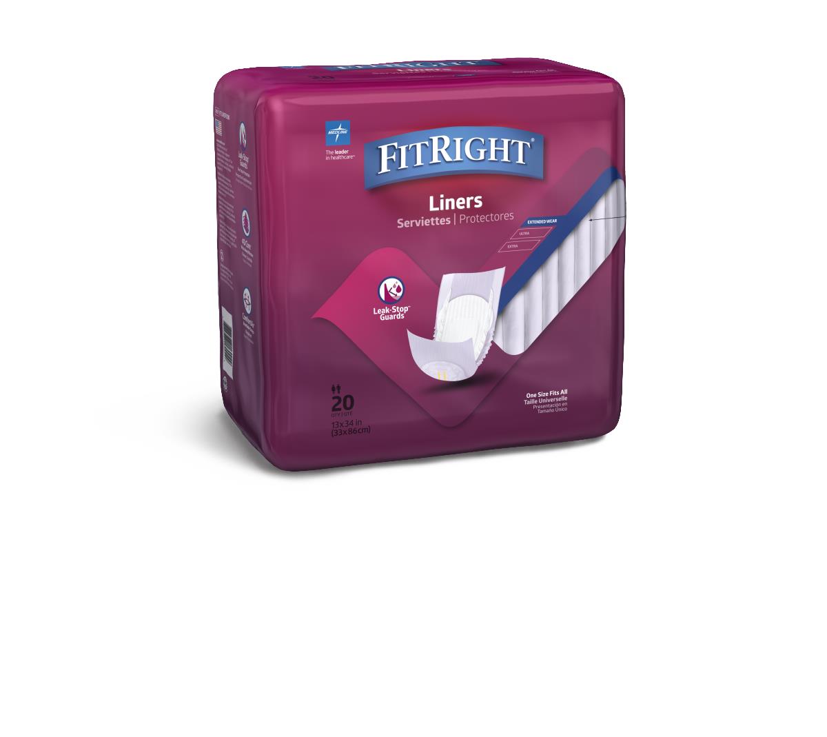 FitRight Incontinence Liners - BeHope