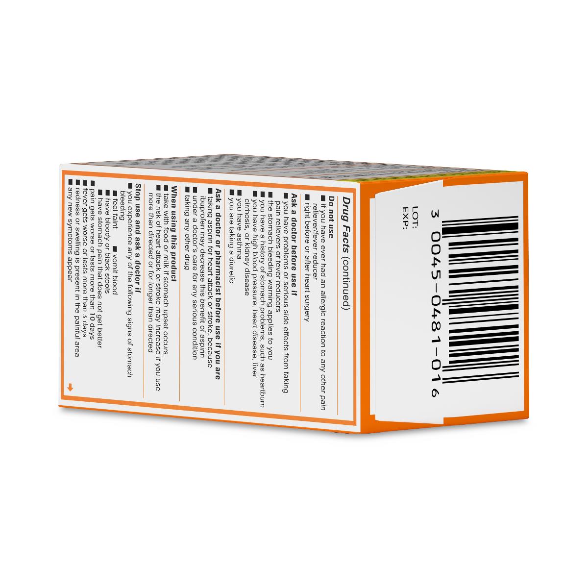 Motrin Ib Ibuprofen Pain Reliever - BeHope