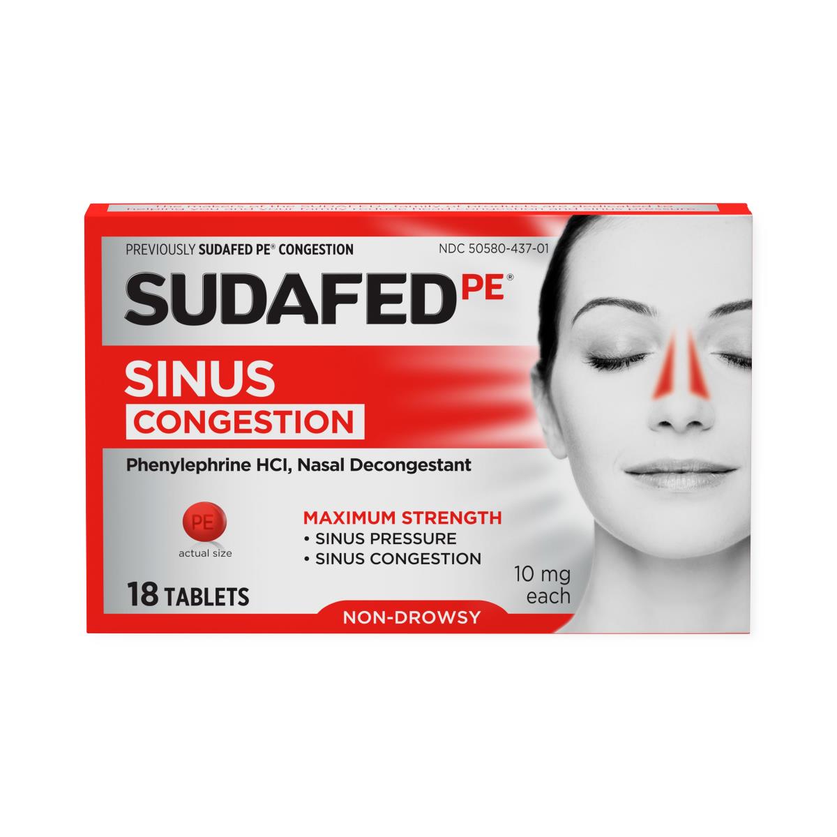 Sudafed Pe Sinus Tablets - BeHope