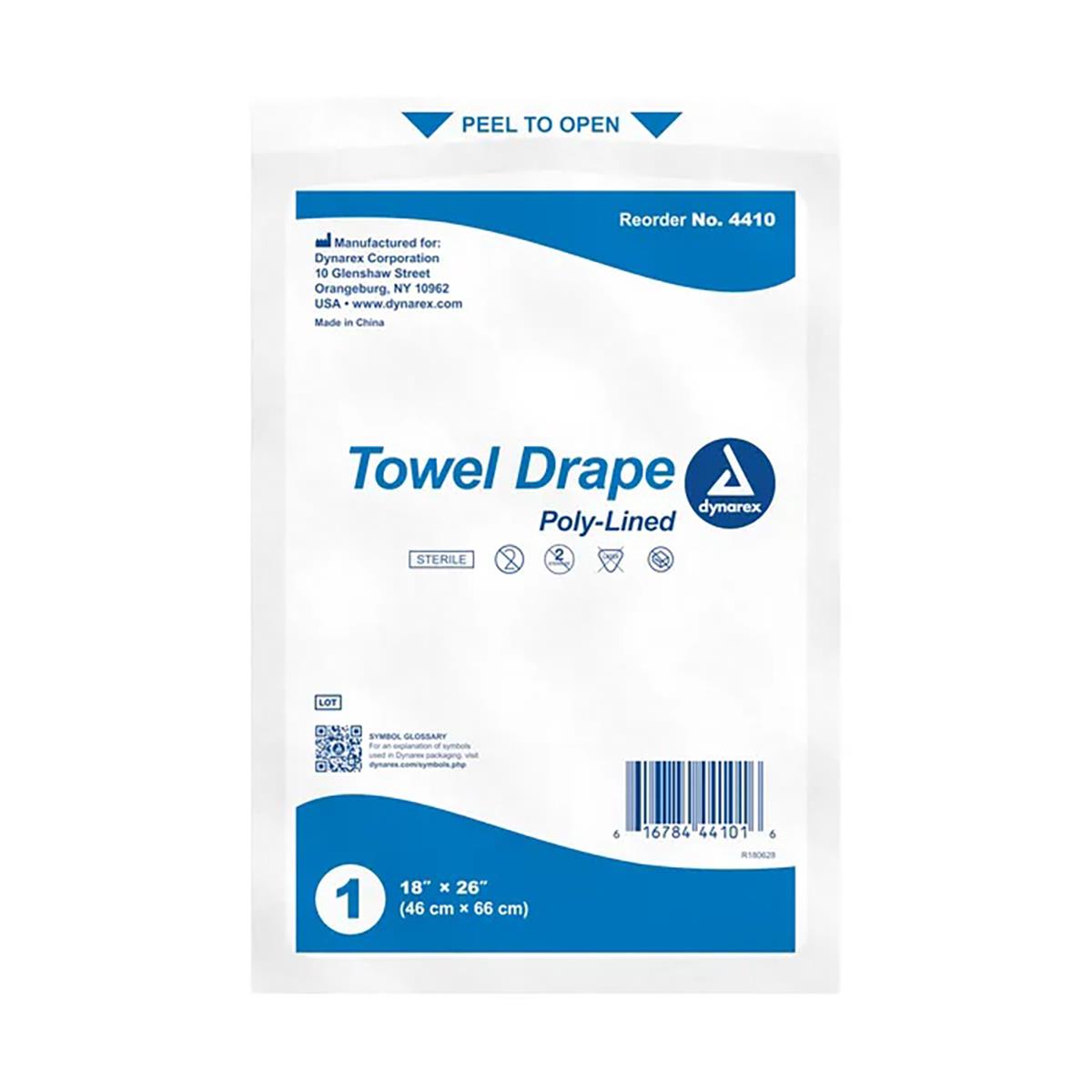 Dynarex Sterile Disposable Towel Drapes - BeHope