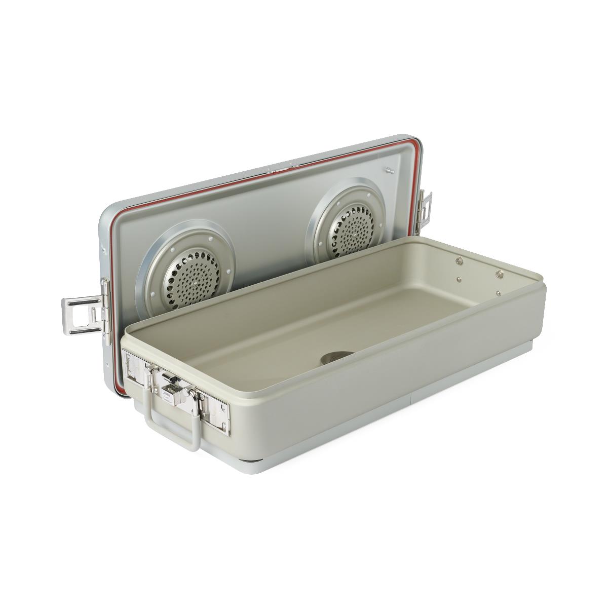Steriset Full-Sized Sterilization Containers with Drain and Lid - BeHope