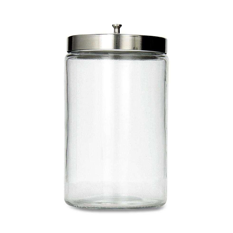 Glass Sundry Jar With Metal Lid - BeHope