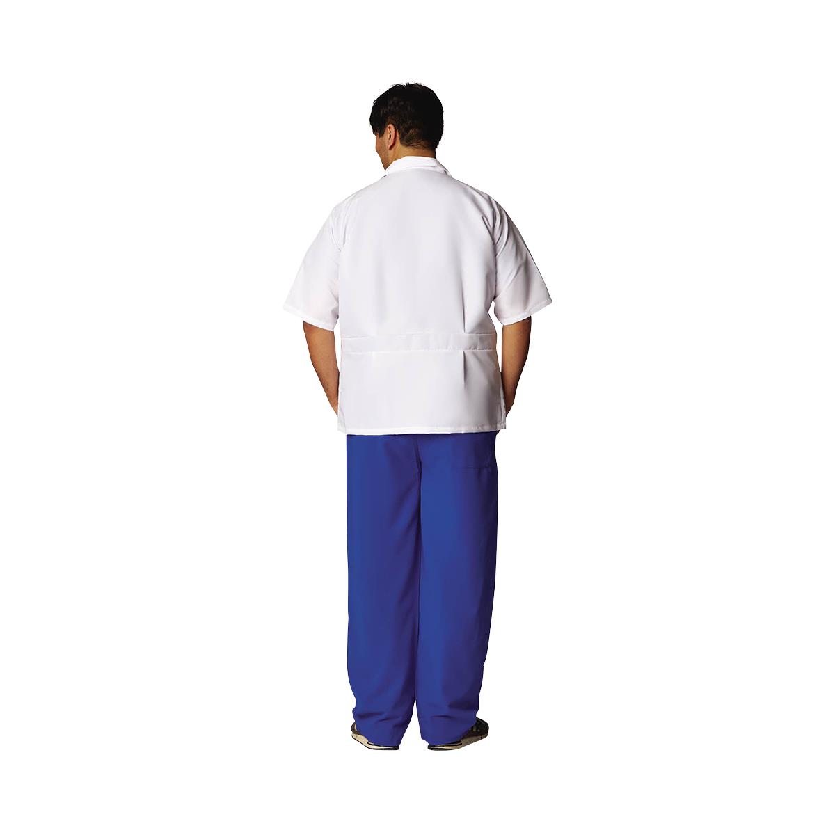 Medline Unisex Zip-Front 3-Pocket Smock Style Scrub Tops (Style 87005)