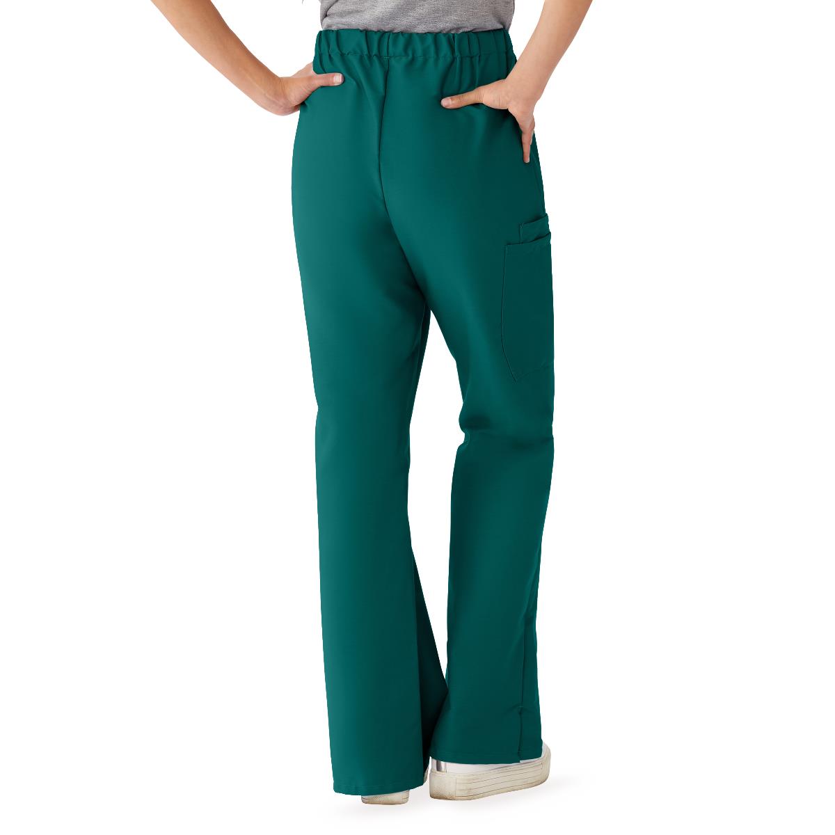 ComfortEase® Women's Petite Cargo Scrub Pants (Style 8865)