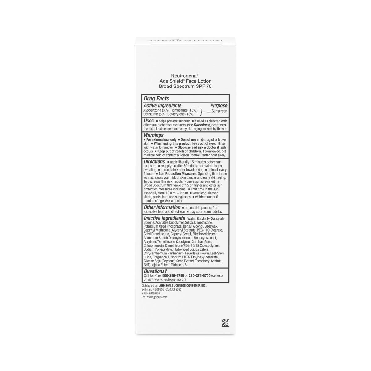 Neutrogena Age Shield Face Lotion