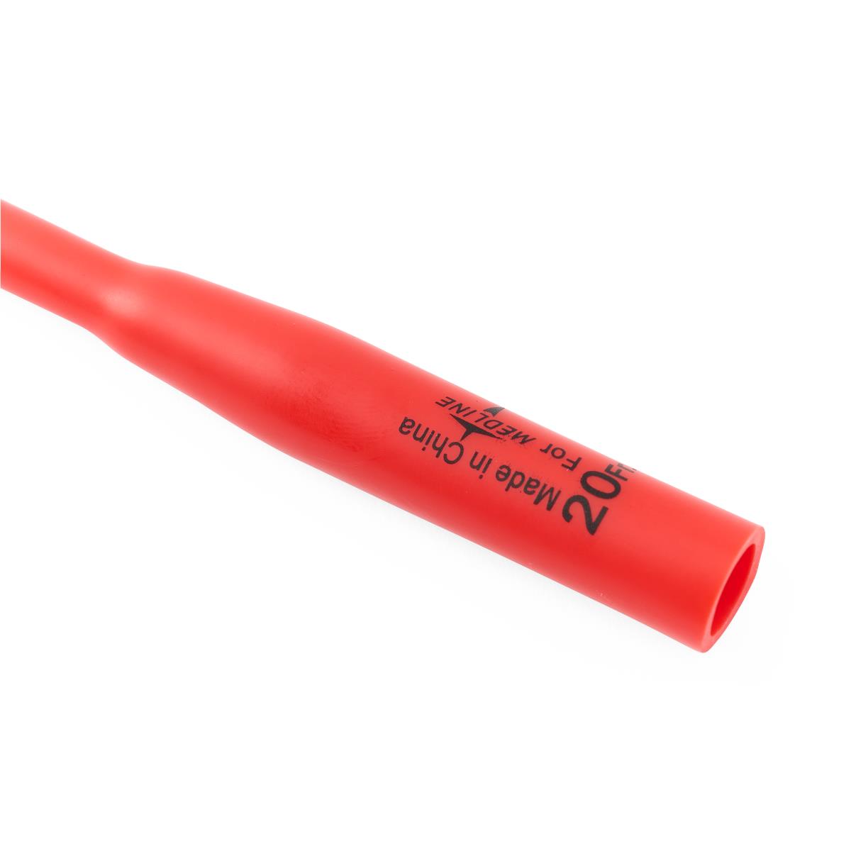 Intermittent/urethral Red Rubber Catheter (pack Of 12)
