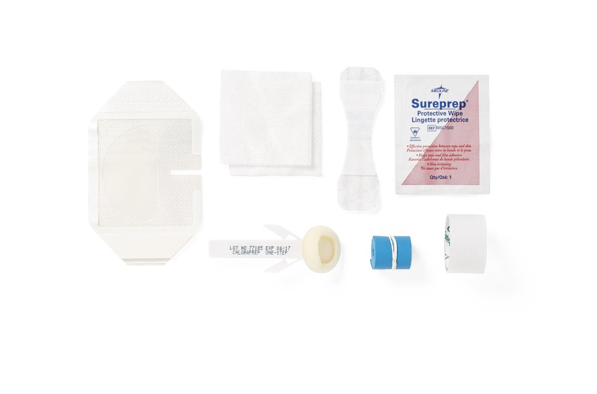 Medline IV Start Kits with SureSite Select Dressing