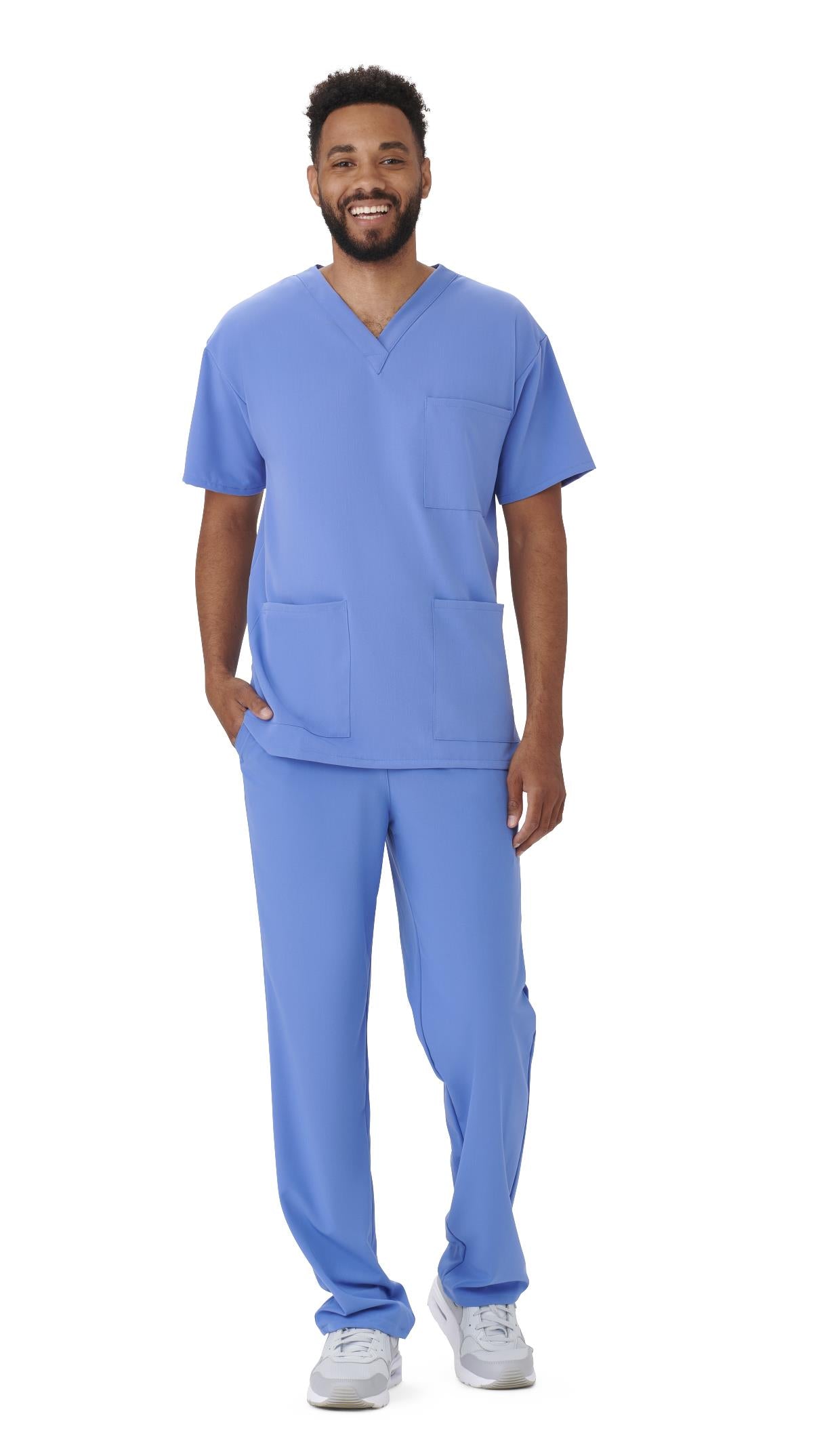 Henderson AVE Unisex 3-Pocket Scrub Tops with Shoulder Loop (Style 4615)