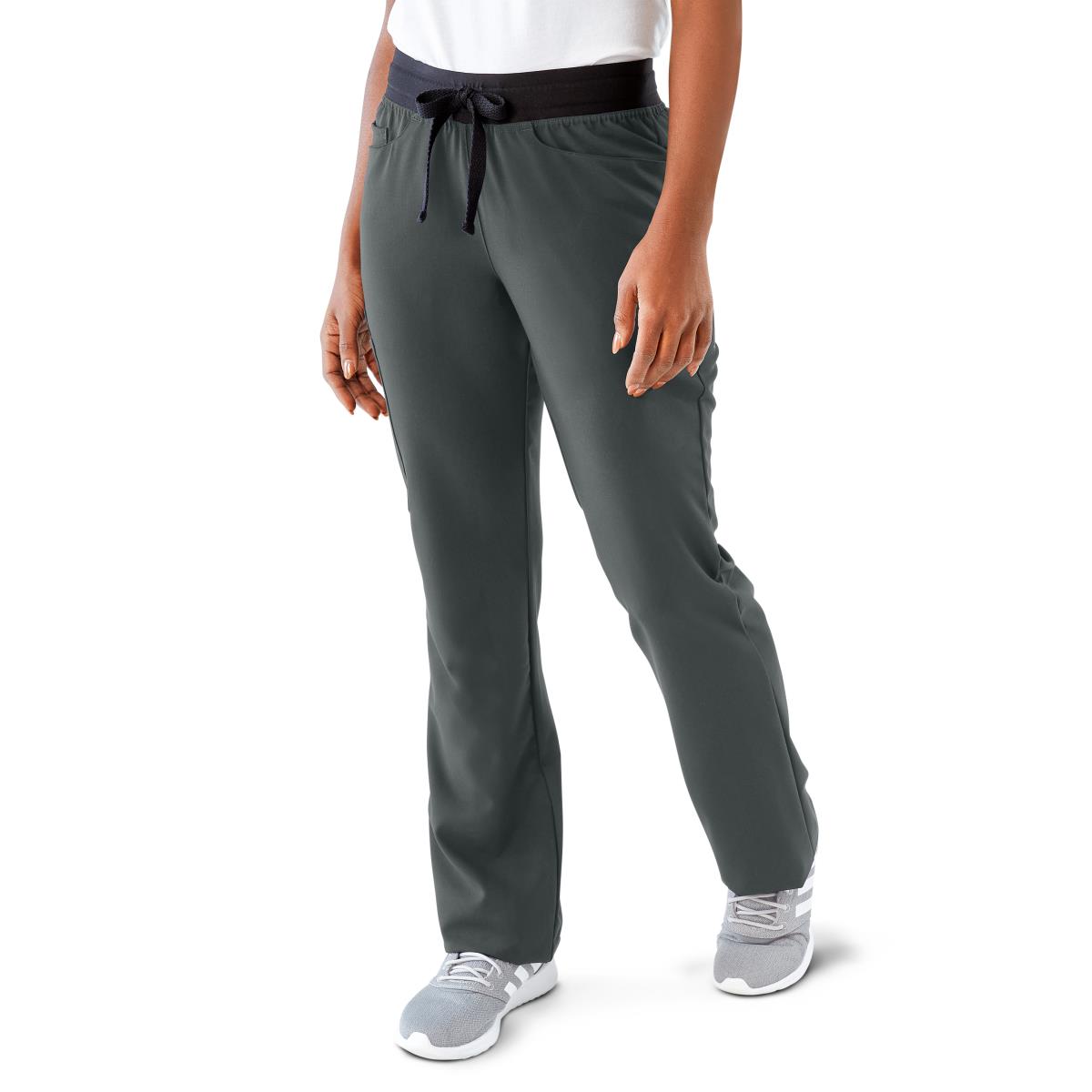 Coastal AVE Women's Boot-Cut Scrub Pants - Regular Length (Style 4912)