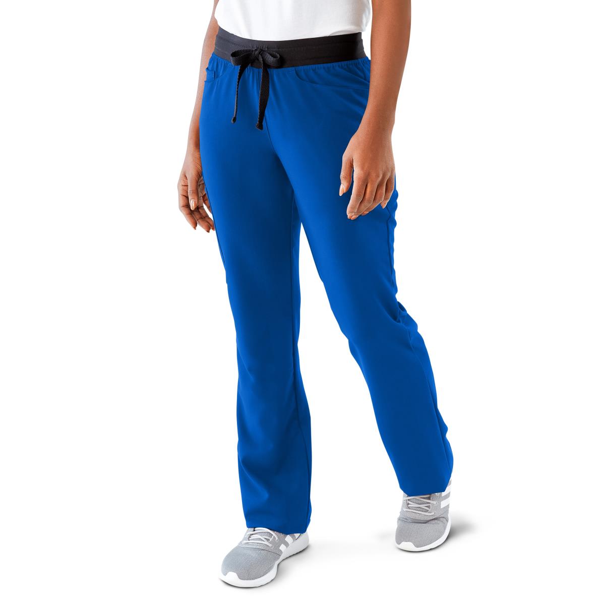 Coastal AVE Women's Boot-Cut Scrub Pants - Regular Length (Style 4912)