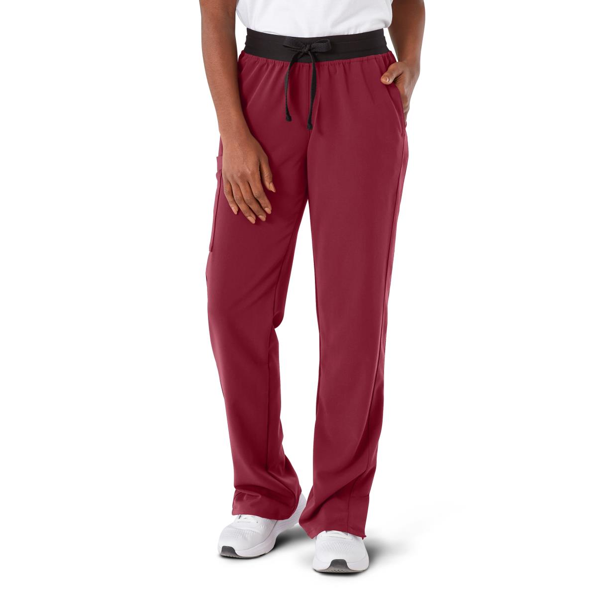 Varick AVE Women's Midrise 6-Pocket Scrub Pants - Tall Length (Style 4913)