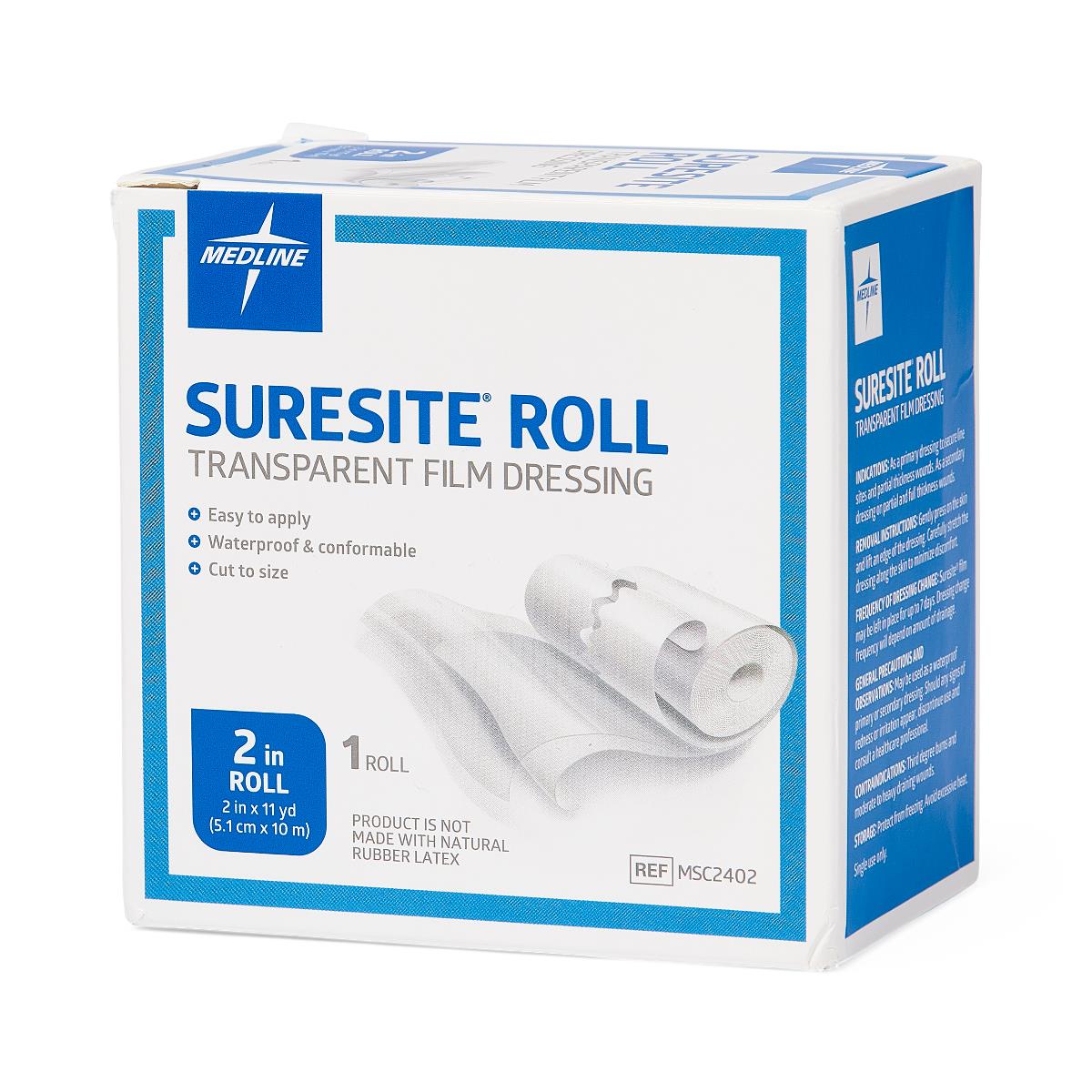 SureSite Roll Transparent Film Dressings