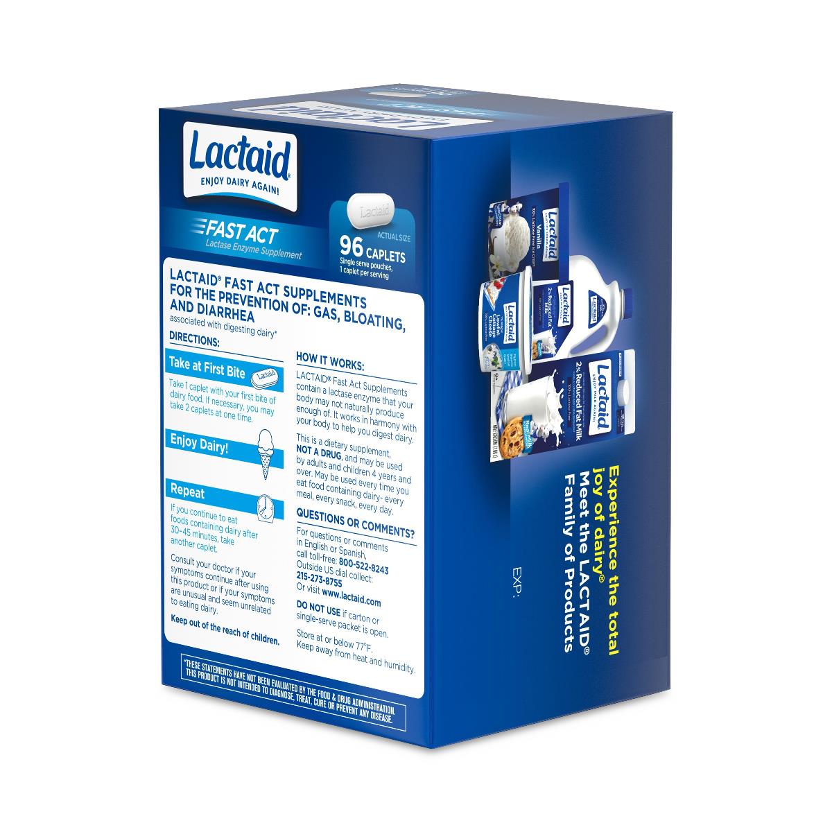 Lactaid Fast Act Caplets