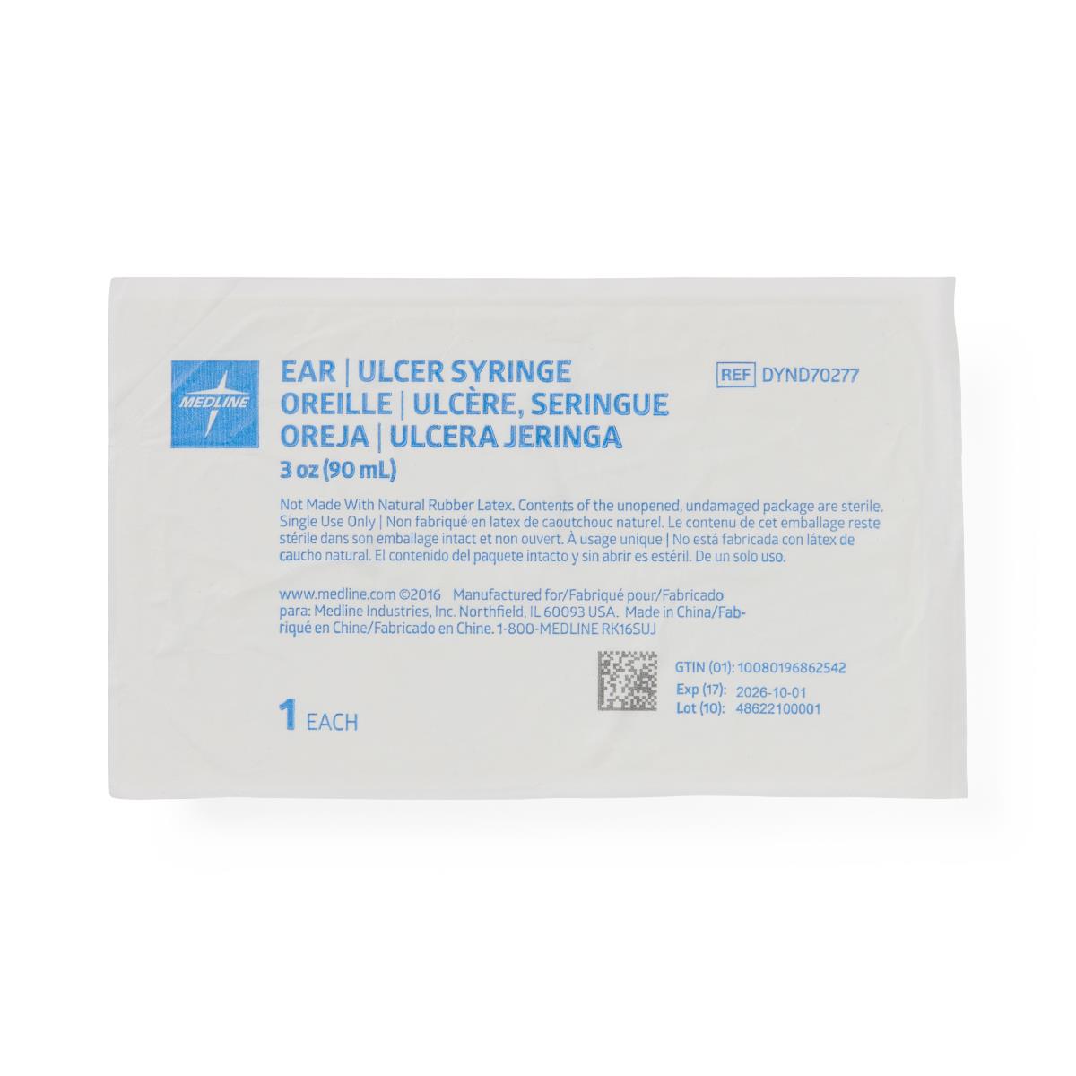 Medline Sterile Ear/Ulcer Syringes