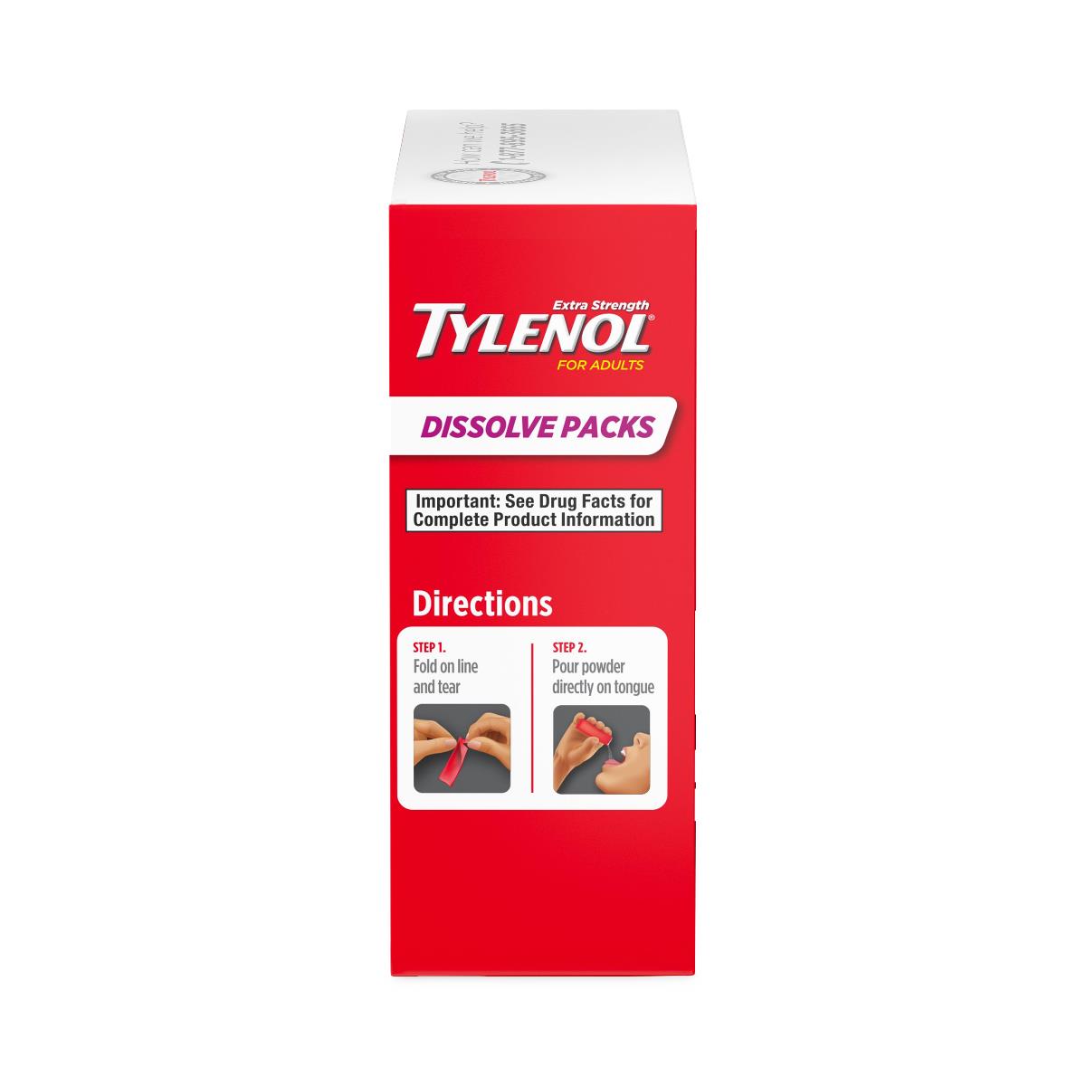 Tylenol Dissolve Powder Packs