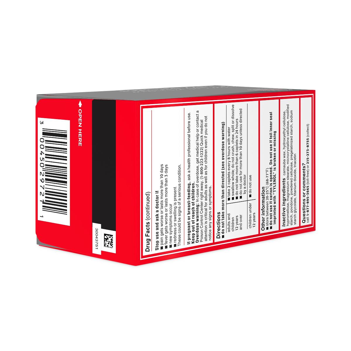 Tylenol 8-hour Muscle Aches And Pain Caplets - BeHope