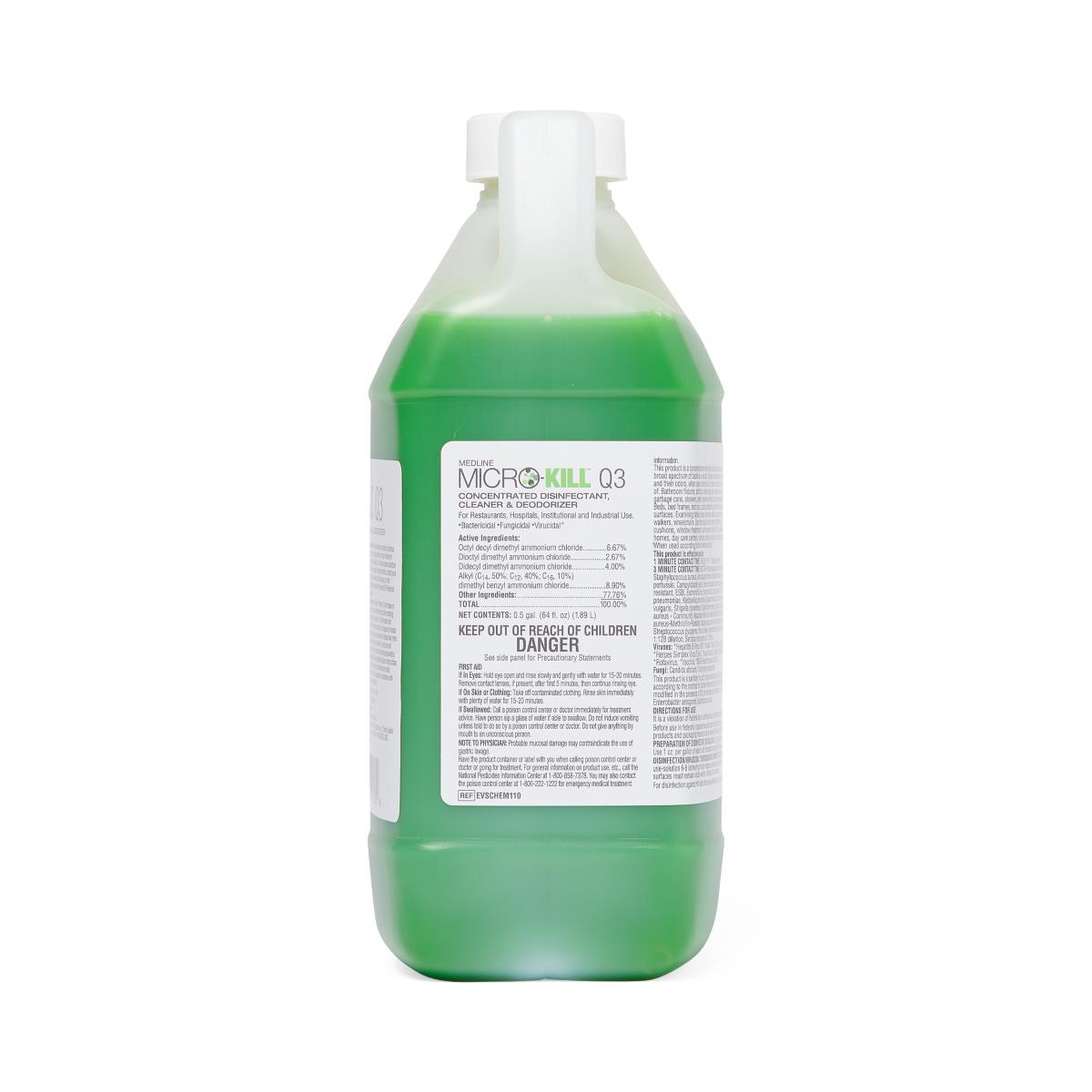 Micro-Kill Q3 Concentrated Disinfectant, Cleaner and Deodorizer - BeHope