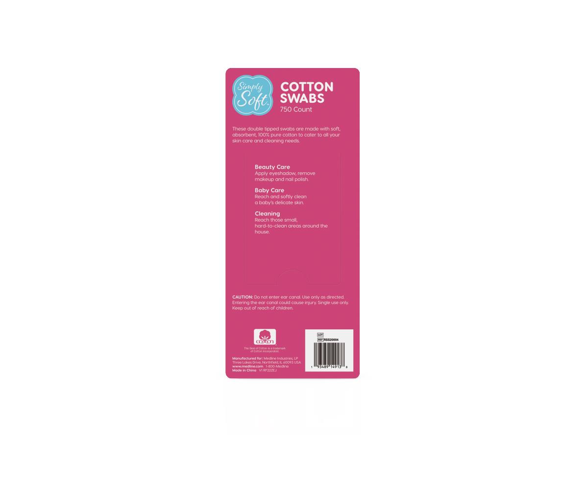 Simply Soft Cotton Swabs