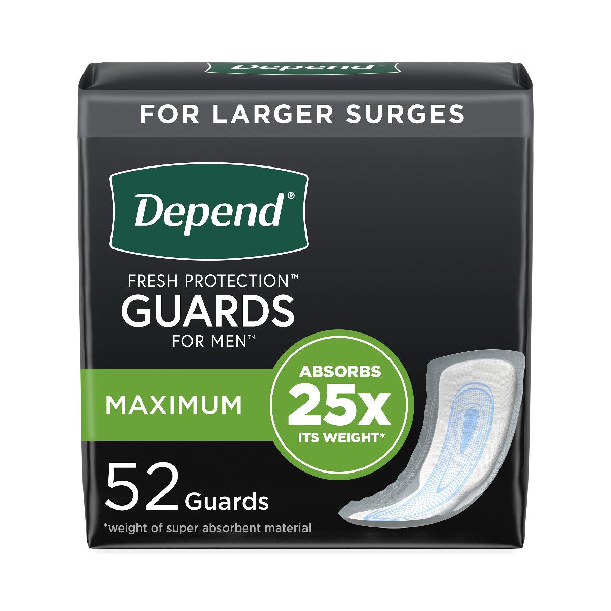Depend Guards For Men - BeHope