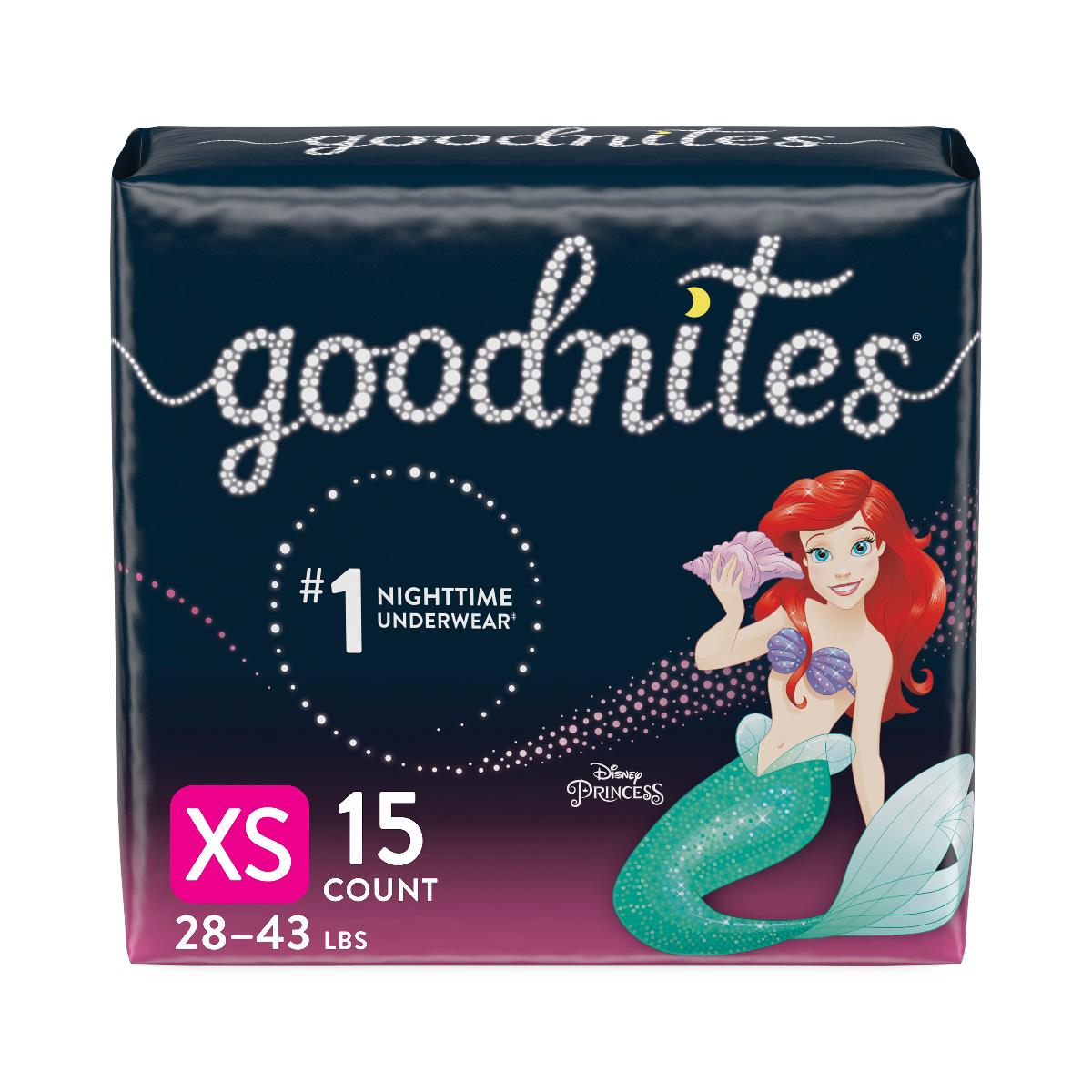 Goodnites Girls' Overnight Bedwetting Underwear - BeHope