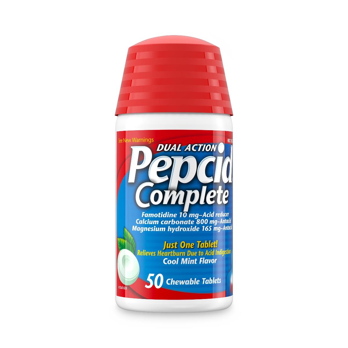 Pepcid Complete Antacid + Acid Reducer Chewable Tablets - BeHope