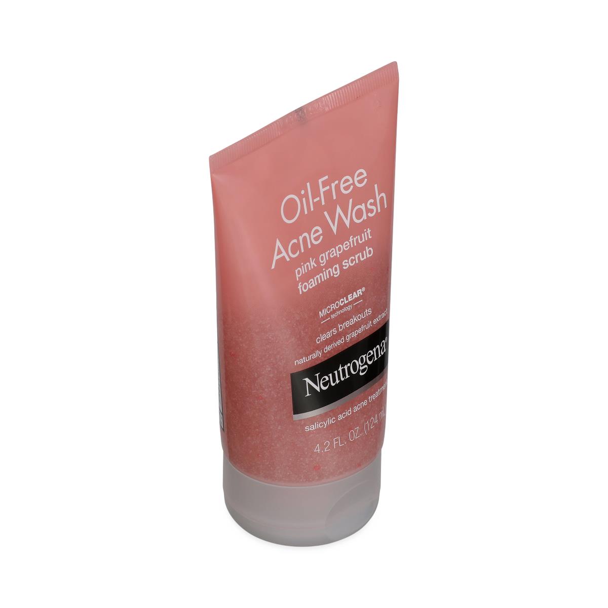Neutrogena Oil-free Acne Wash With Pink Grapefruit Foaming Scrub - BeHope