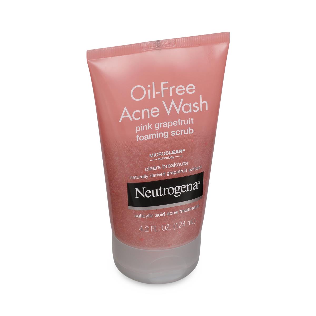 Neutrogena Oil-free Acne Wash With Pink Grapefruit Foaming Scrub - BeHope