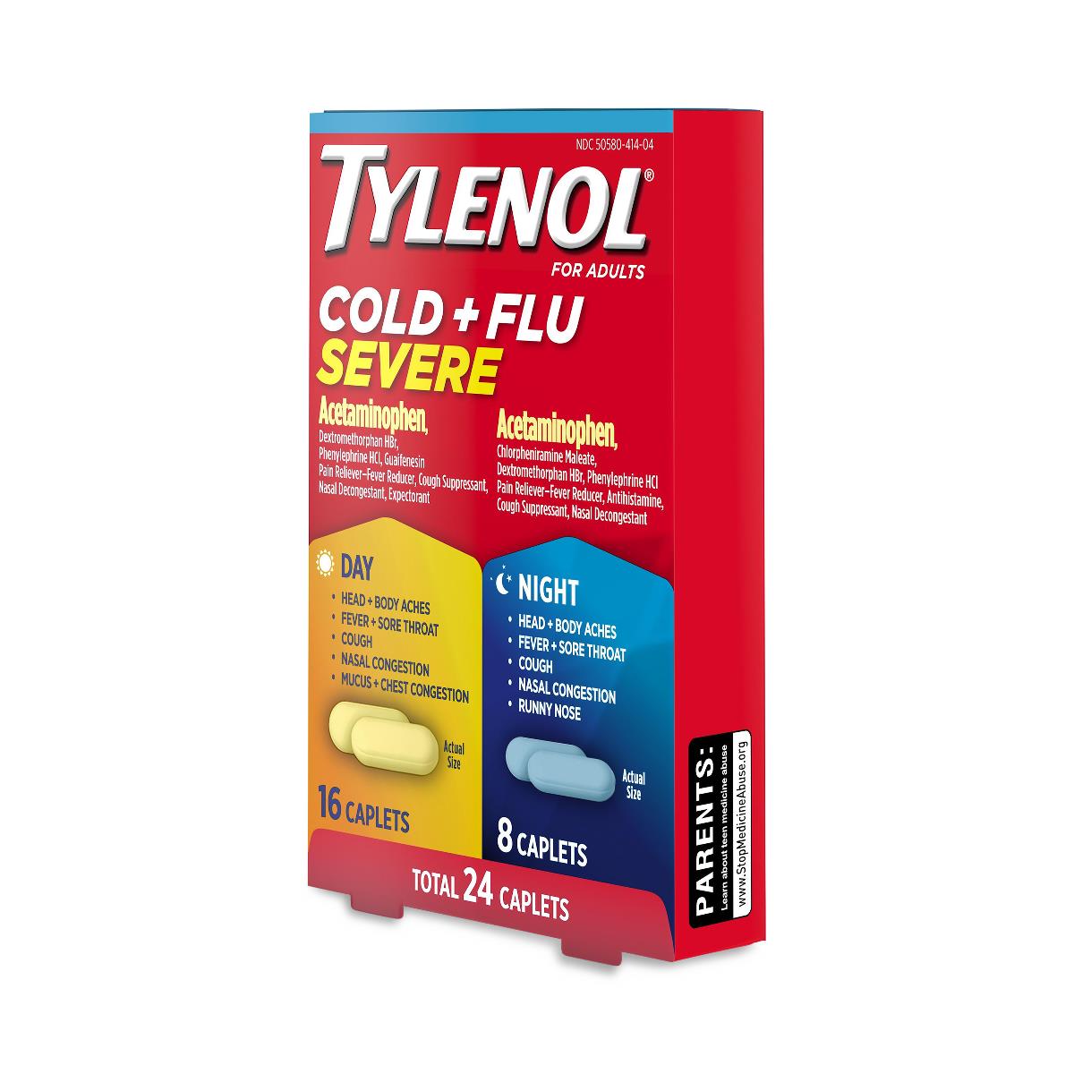 Tylenol Cold and Flu Severe Caplets