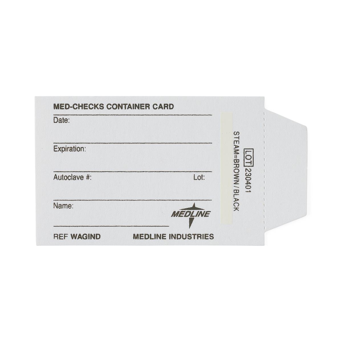 Surgical Instrument Sterilization Process Indicators Cards